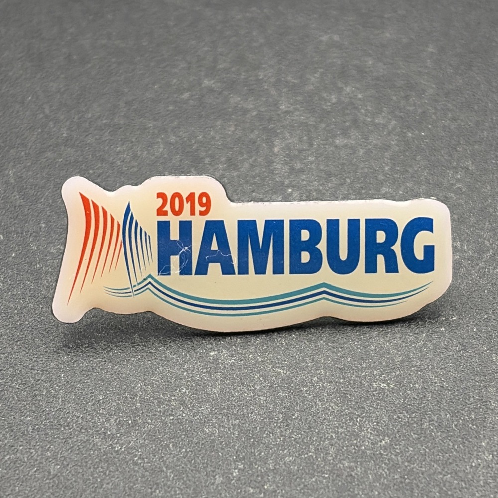 2019 Rotary International Hamburg Germany Lapel Hat Pin